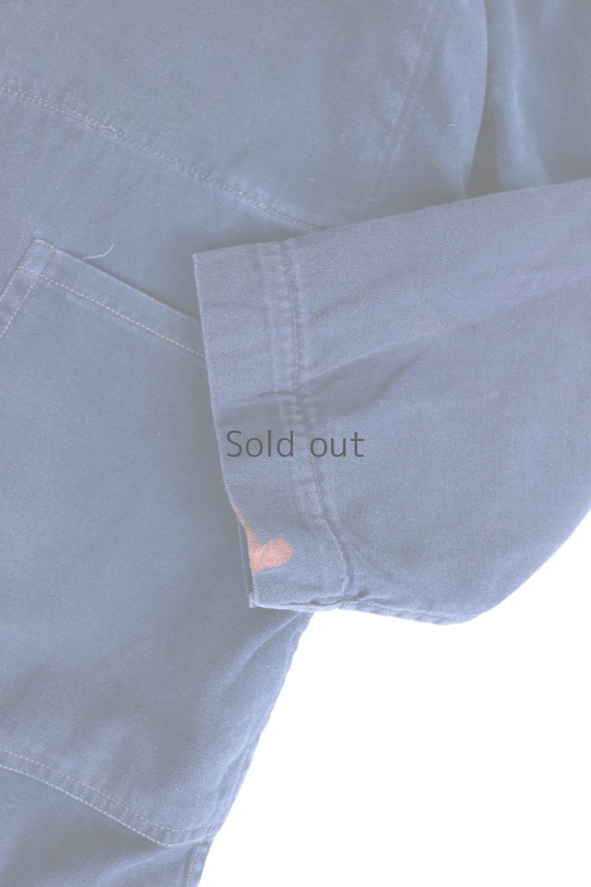 画像8: 【ベトナム】1960年代頃のブルーワークコート (8)