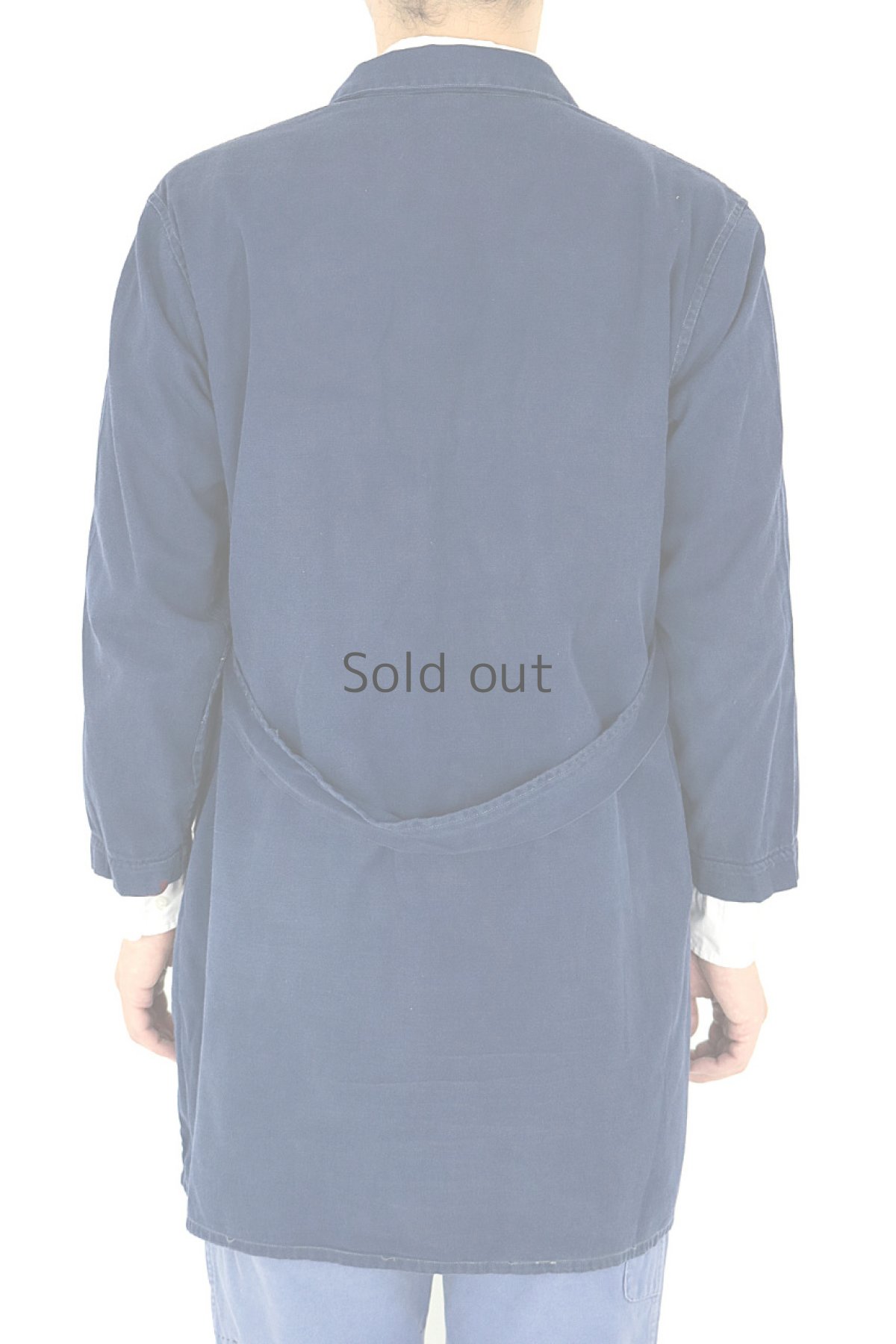 画像4: 【ベトナム】1960年代頃のブルーワークコート (4)