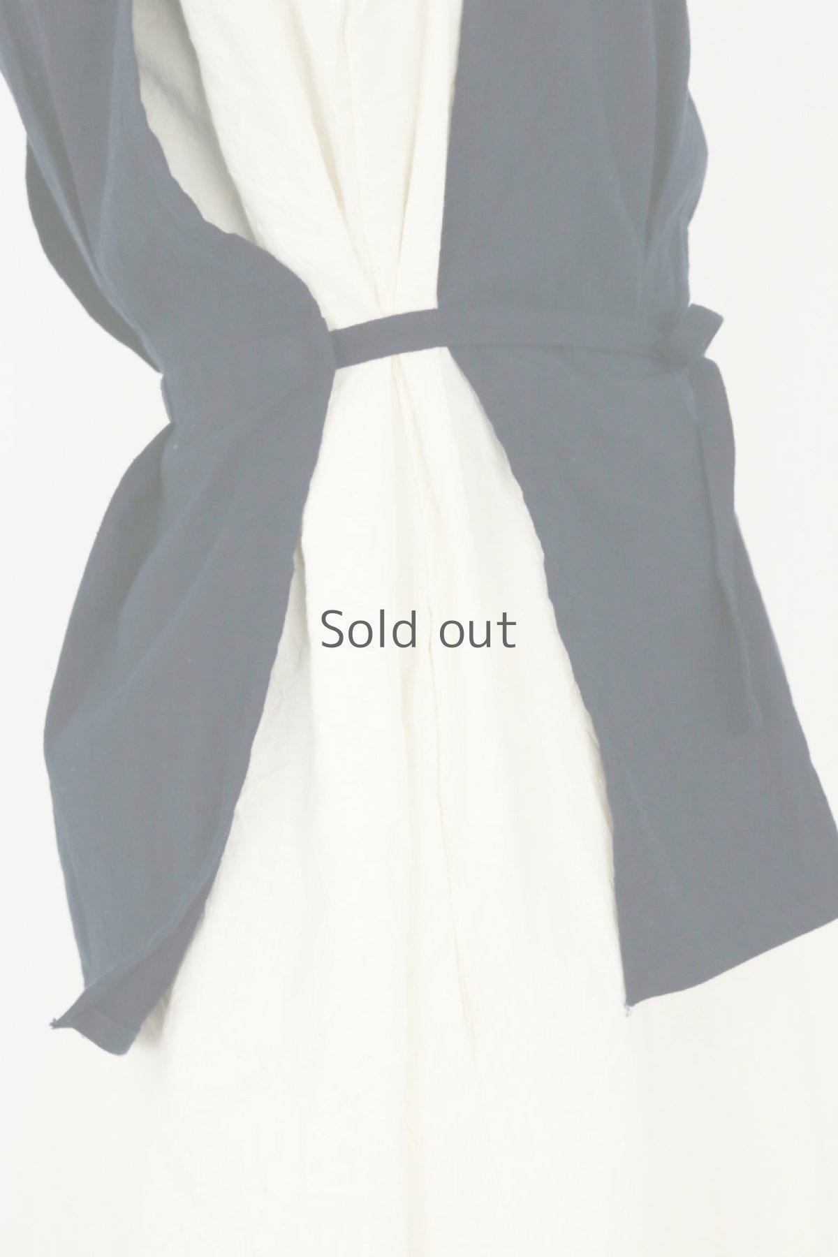 画像8: 【ササキチホ】インスピレーション　修道女のベスト（紺色染め） (8)