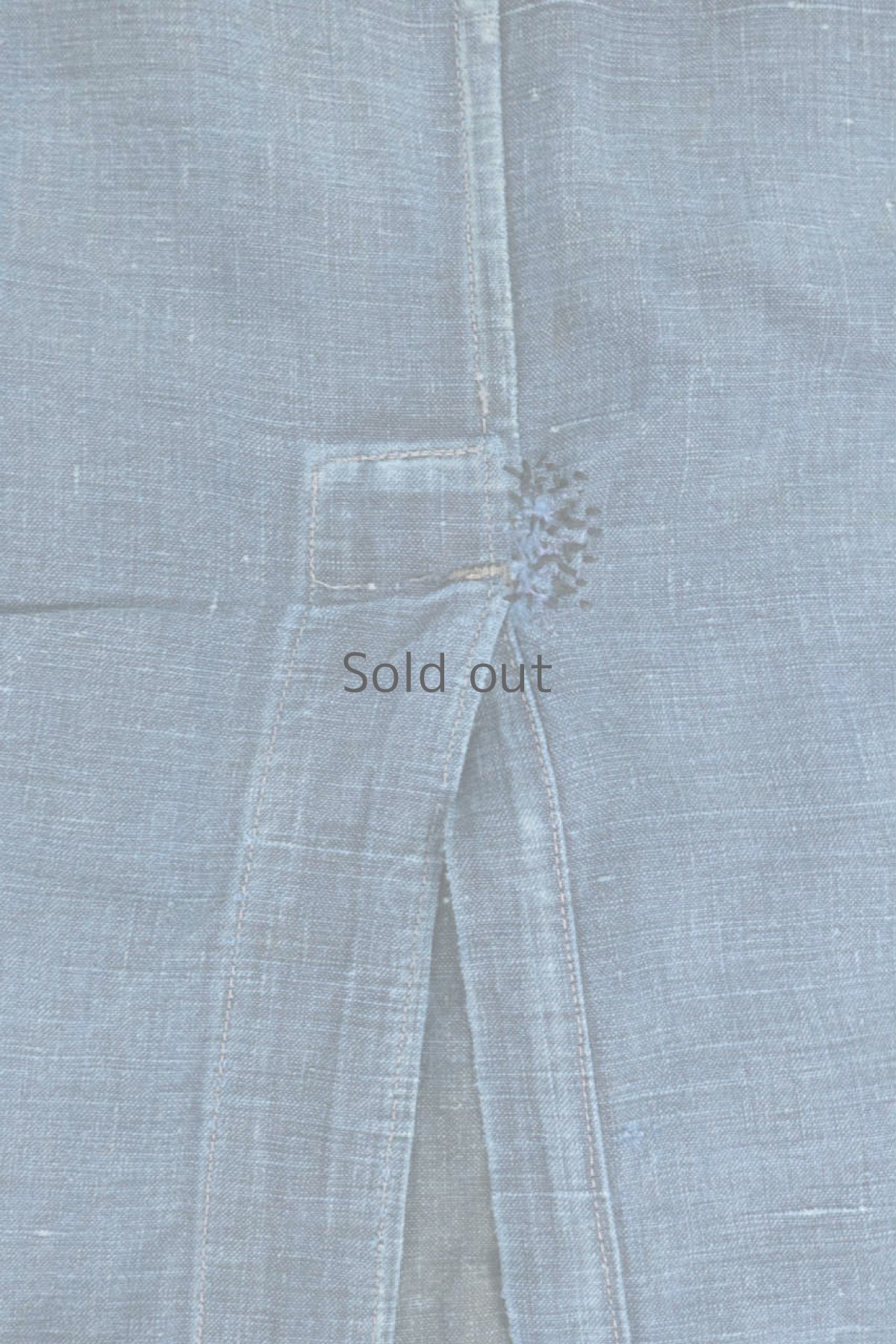 画像15: 【フランス】20世紀初頭　インディゴリネン ワークコート（AUX AILES） (15)