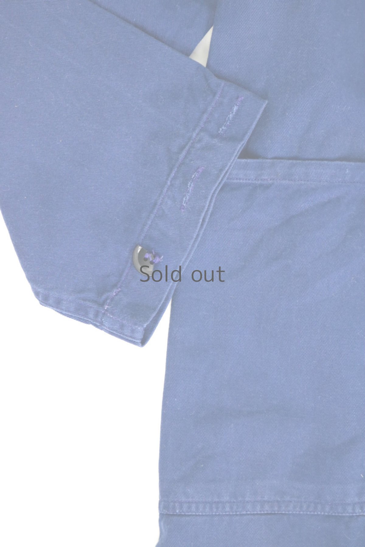 画像6: 【ベトナム】1960年代頃のブルーワークコート (6)