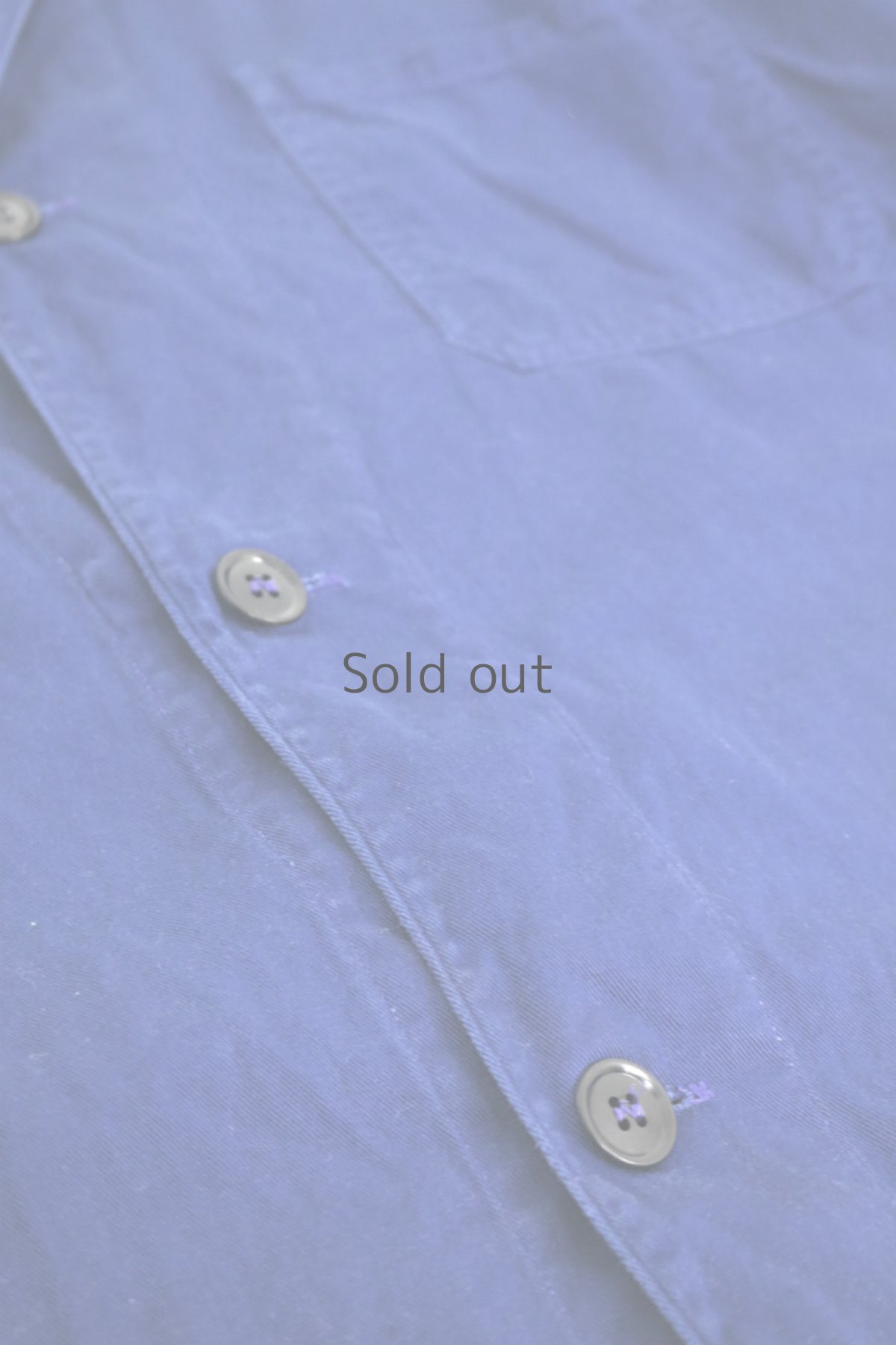 画像7: 【ベトナム】1960年代頃のブルーワークコート (7)