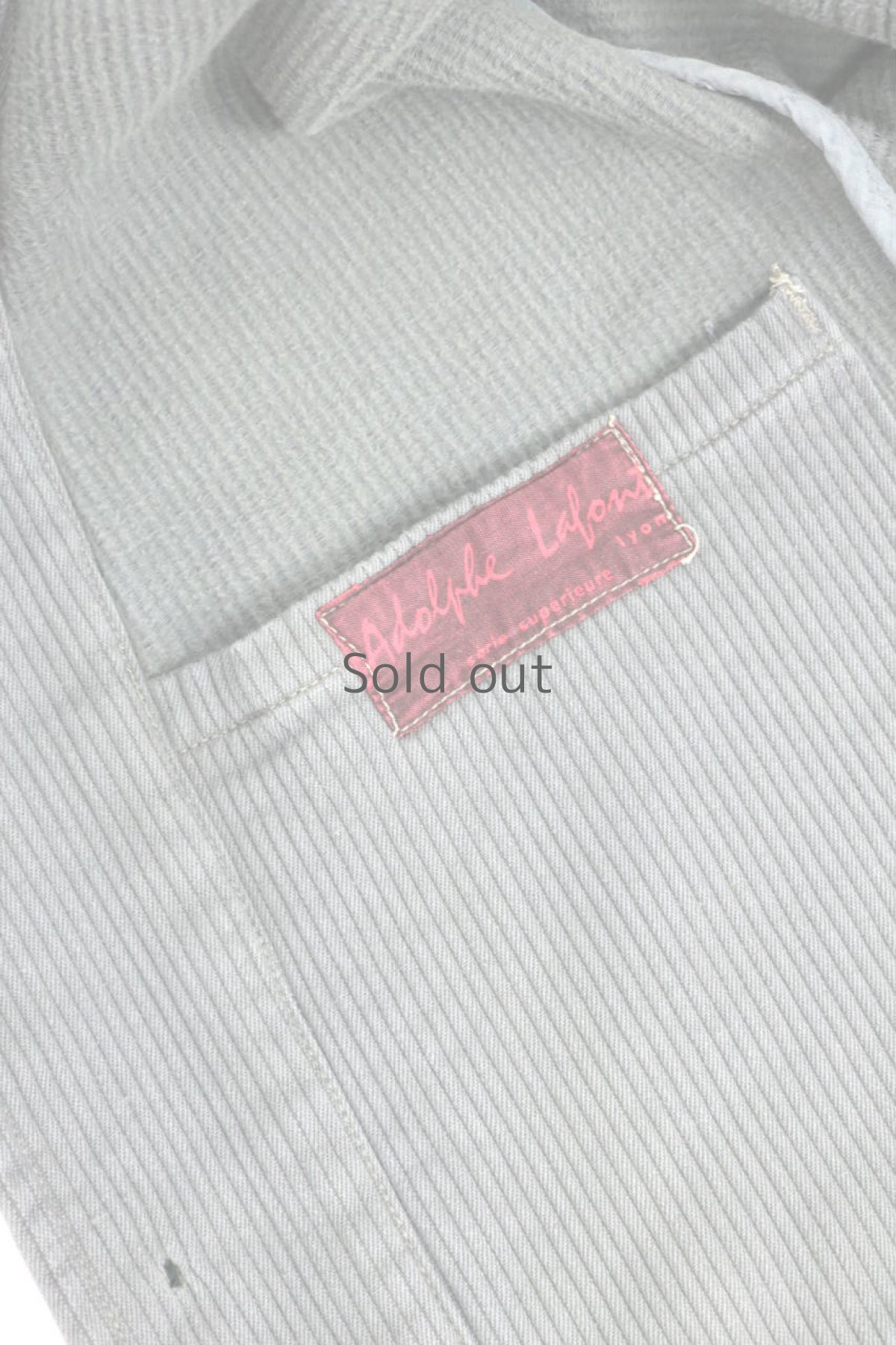 画像18: 【フランス】1950年代頃のコットンピケ　動物ボタンハンティングジャケット（Adolphe Lafont） (18)