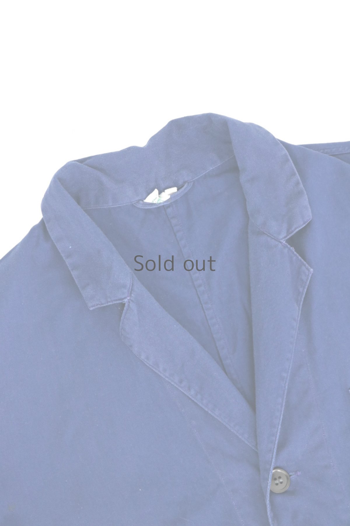 画像5: 【ベトナム】1960年代頃のブルーワークコート (5)