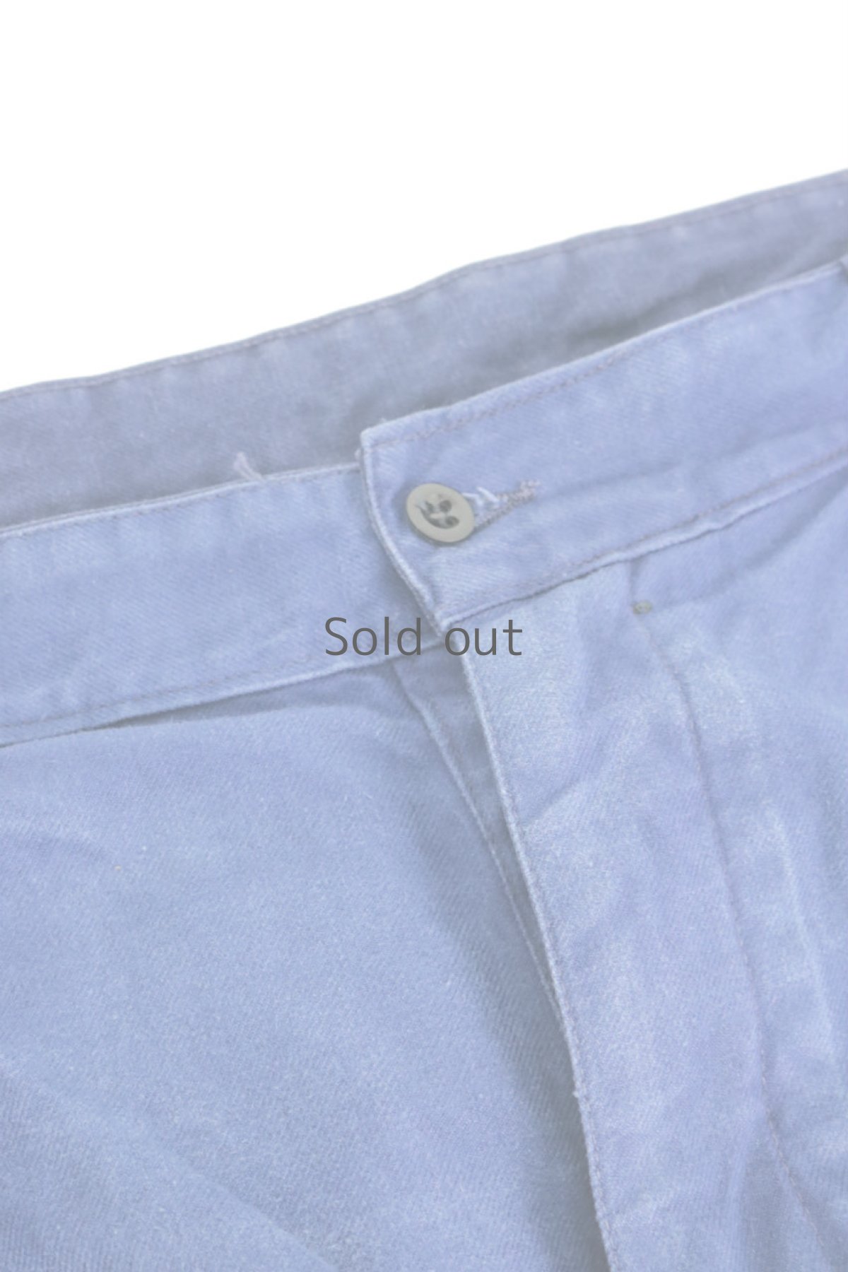 画像7: 【MITSUGU SASAKI】ビンテージ×リメイク　シンプルなパッチワーク　ワークパンツ (7)