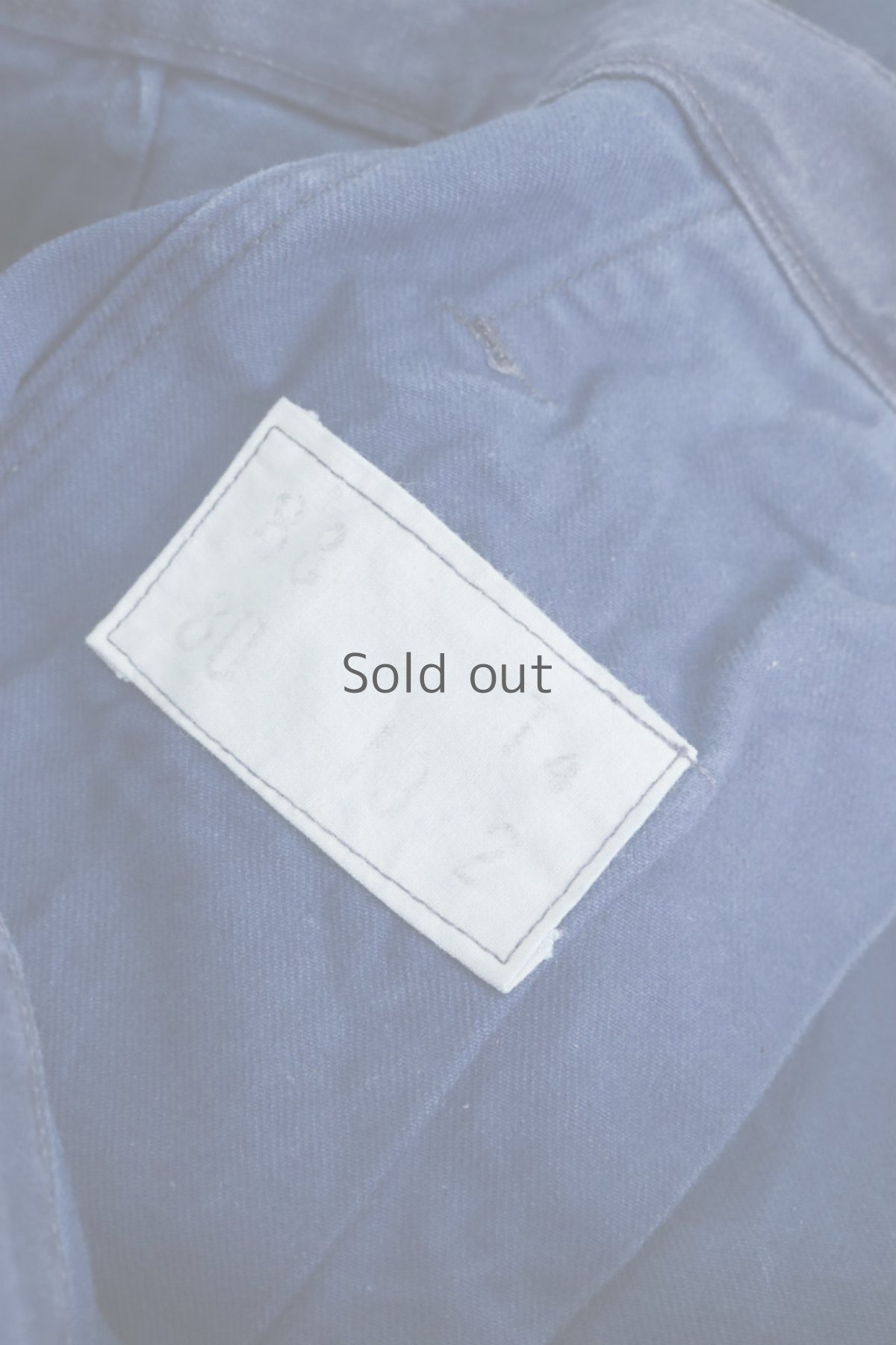 画像10: 【MITSUGU SASAKI】ビンテージ×リメイク　シンプルなパッチワーク　ワークパンツ (10)