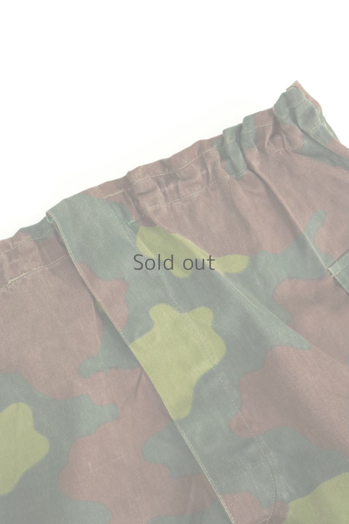 画像5: 【MITSUGU SASAKI】ビンテージ×リメイク　迷彩ミリタリーワイドパンツ（イタリア軍） (5)