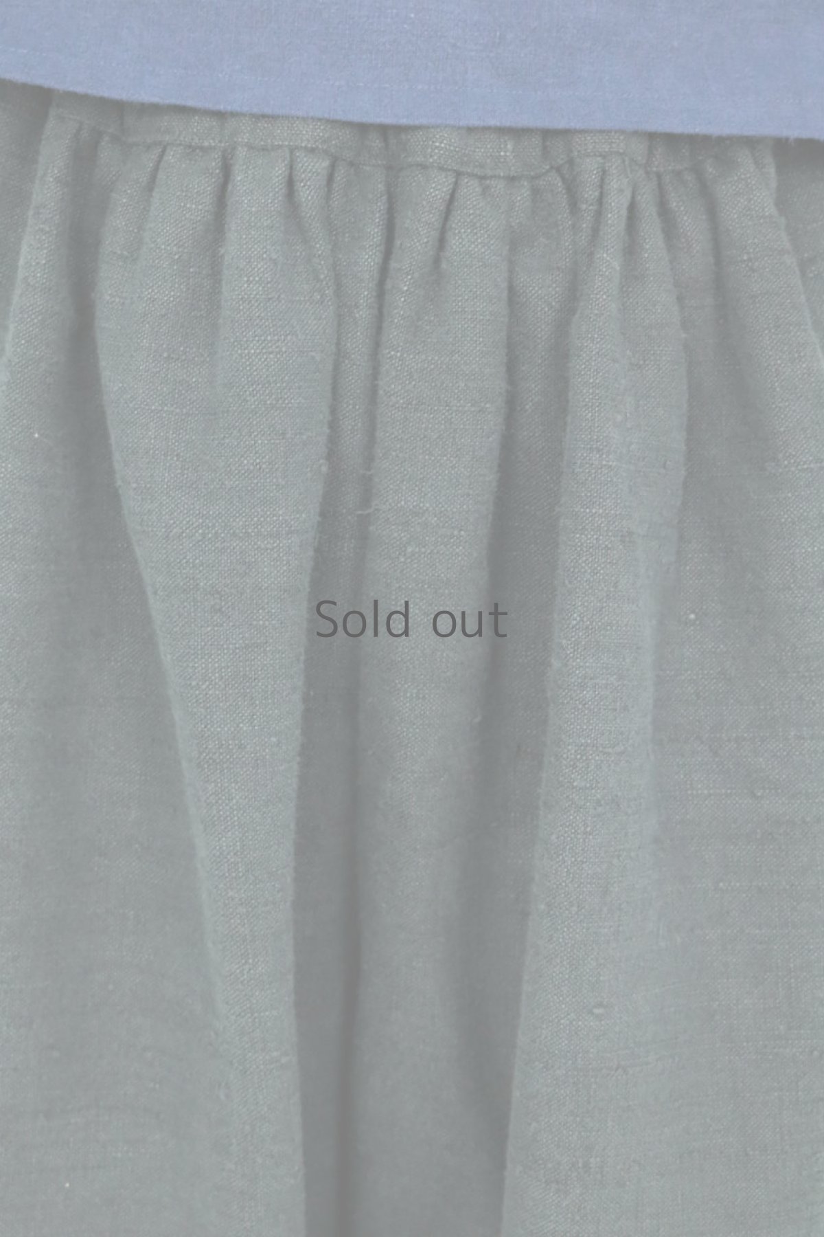 画像5: 【ササキチホ】アンティークリネン×染め　裾タック　バレルパンツ（黒） (5)