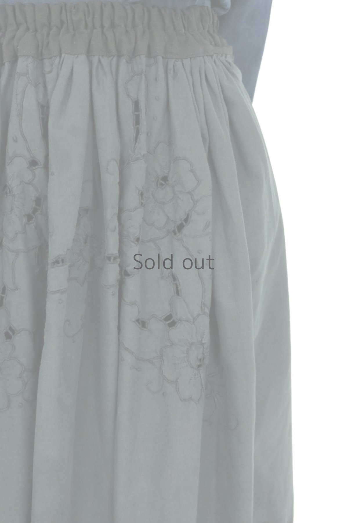 画像6: 【ササキチホ】アンティークレース×リメイク　エプロン風スカート(黒) (6)