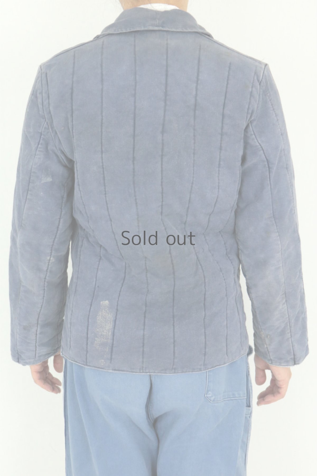 画像4: 【ドイツ】1960年代　冬用キルティングコットンジャケット (4)