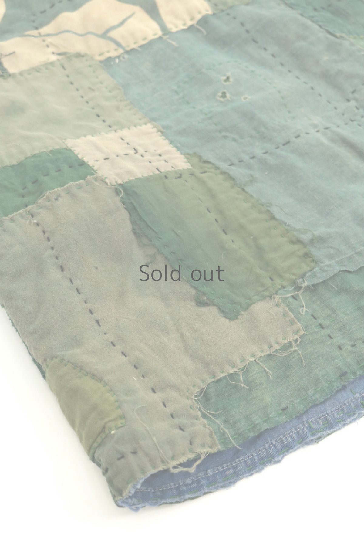 画像12: 【SUPER BORO BORO】ウコン古布　リメイク　スーパーボロボロジャケット (12)