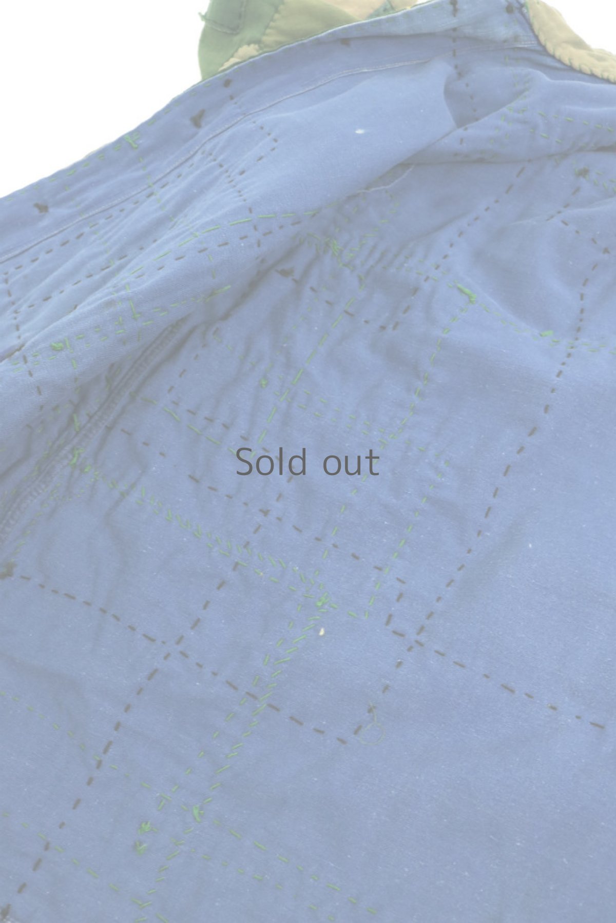 画像18: 【SUPER BORO BORO】ウコン古布　リメイク　スーパーボロボロジャケット (18)