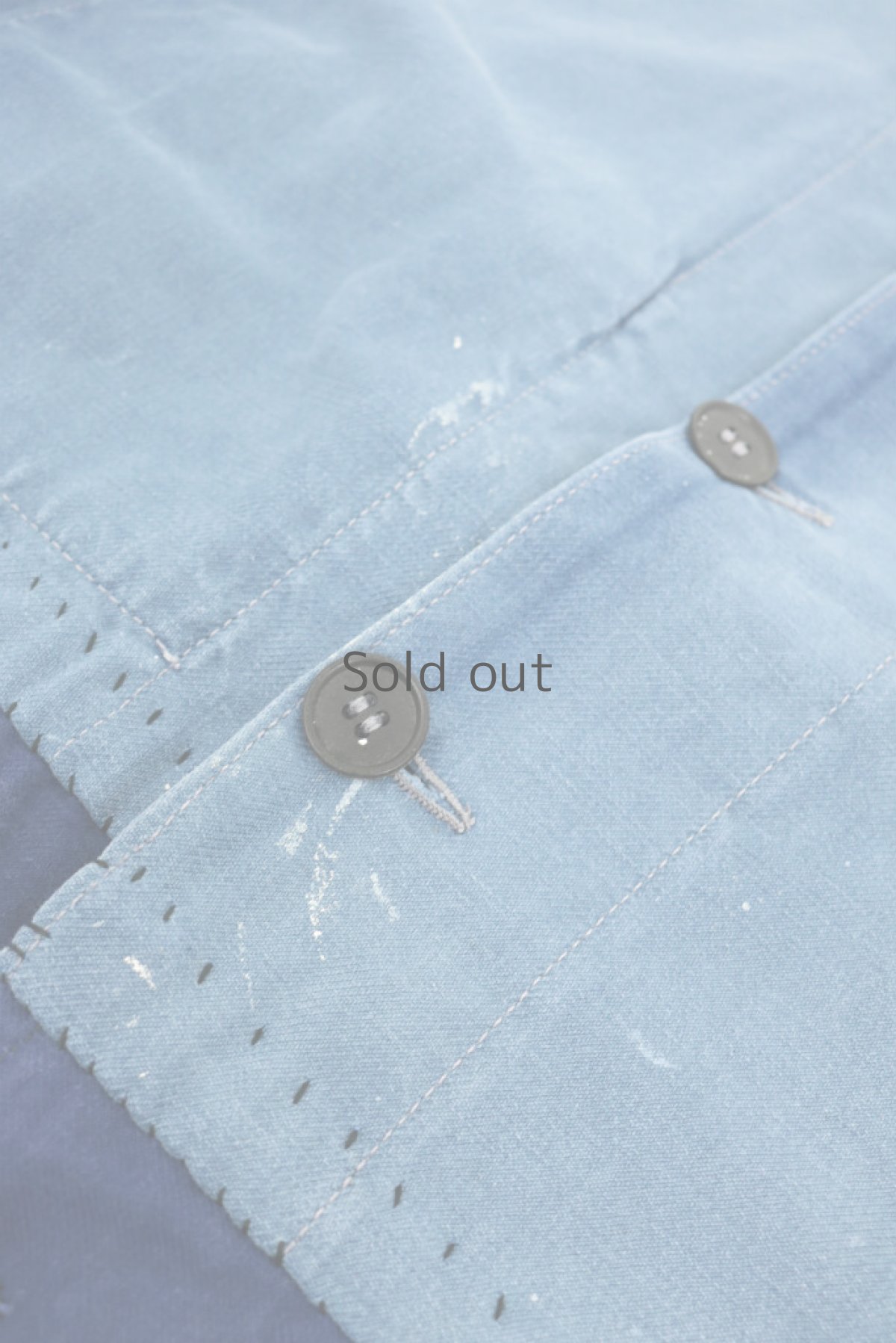 画像5: 【MITSUGU SASAKI】ビンテージリメイク　パッチワーク　ワークジャケット（色薄め） (5)