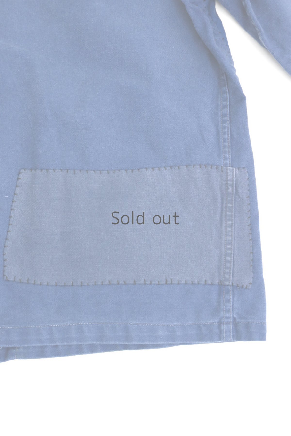 画像9: 【MITSUGU SASAKI】ビンテージリメイク　パッチワーク　ワークジャケット（濃色） (9)