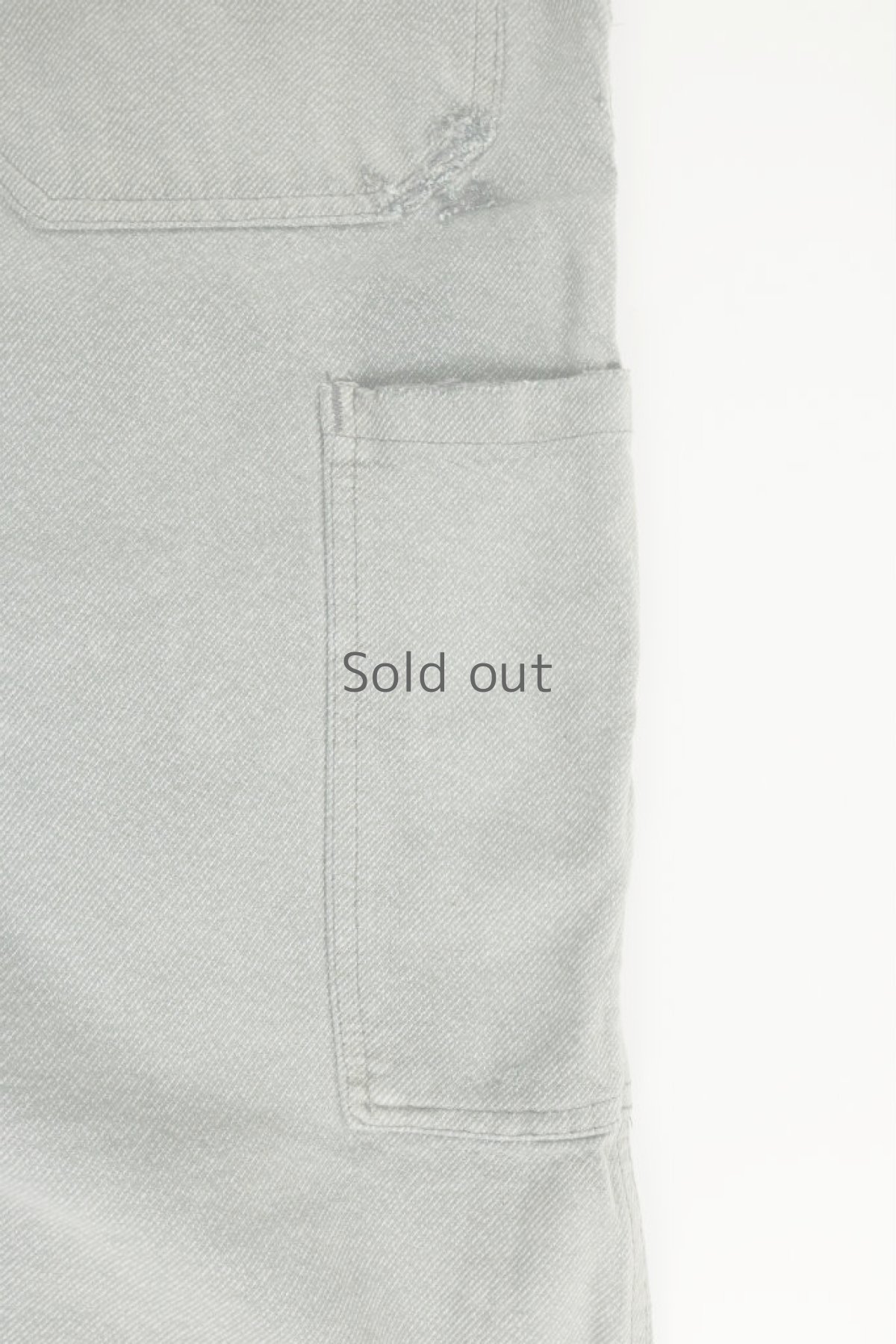 画像11: 【MITSUGU SASAKI】ビンテージ×リメイク　スイス軍のパッチワーク　ミリタリーパンツ（グレーグリーン） (11)