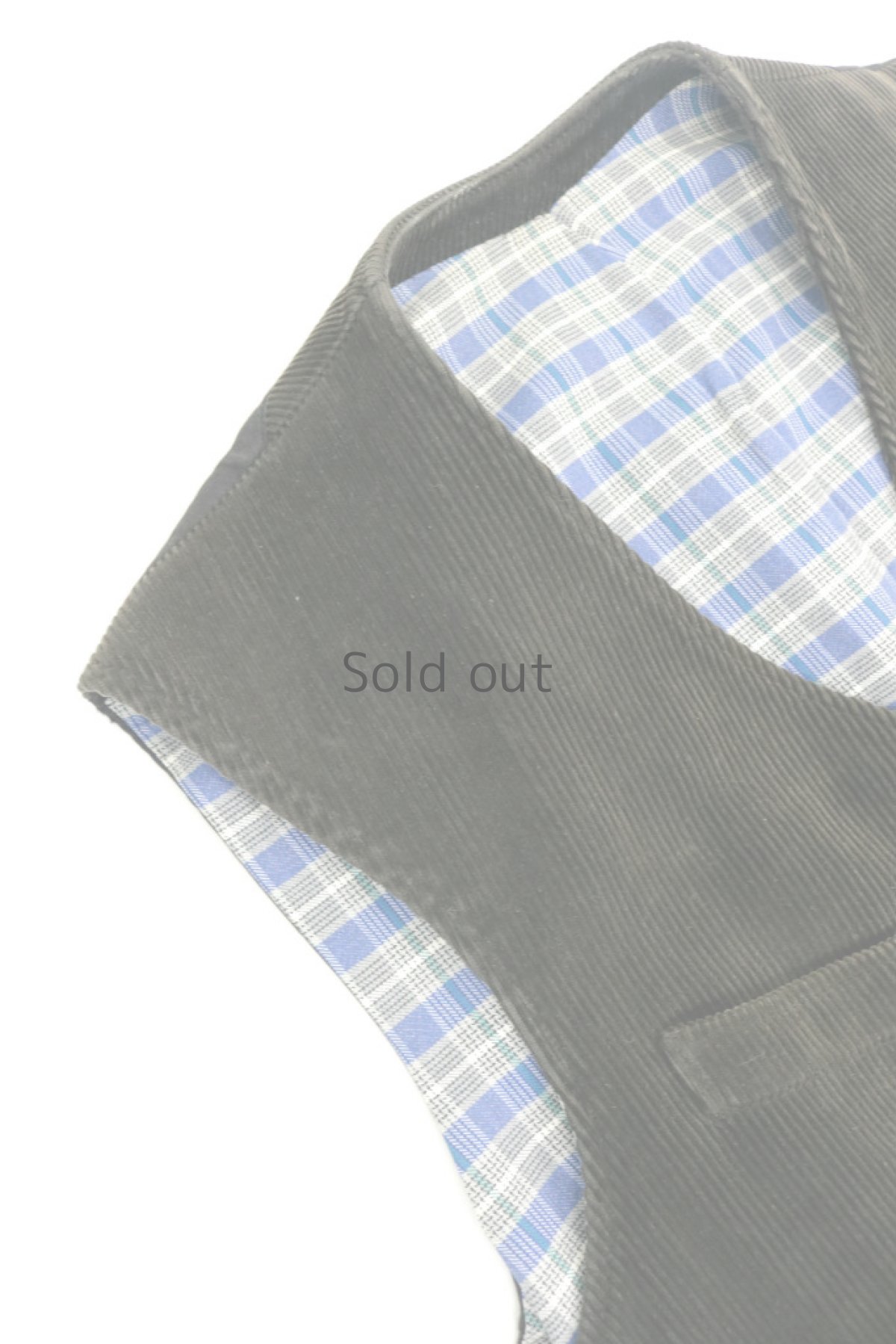 画像4: 【フランス】1950年代　コーデュロイワークベスト（黒茶色） (4)