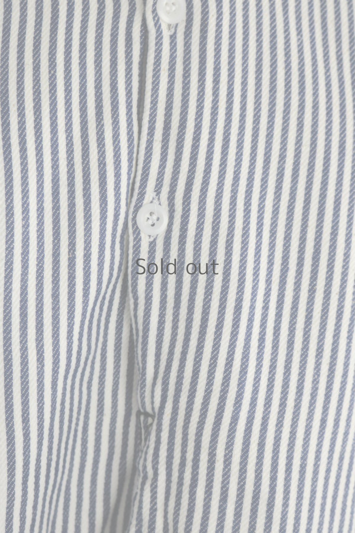 画像4: 【ドイツ】ビンテージ　フィッシャーマンズ　スモックシャツ（裏起毛/ストライプ/小さめ） (4)