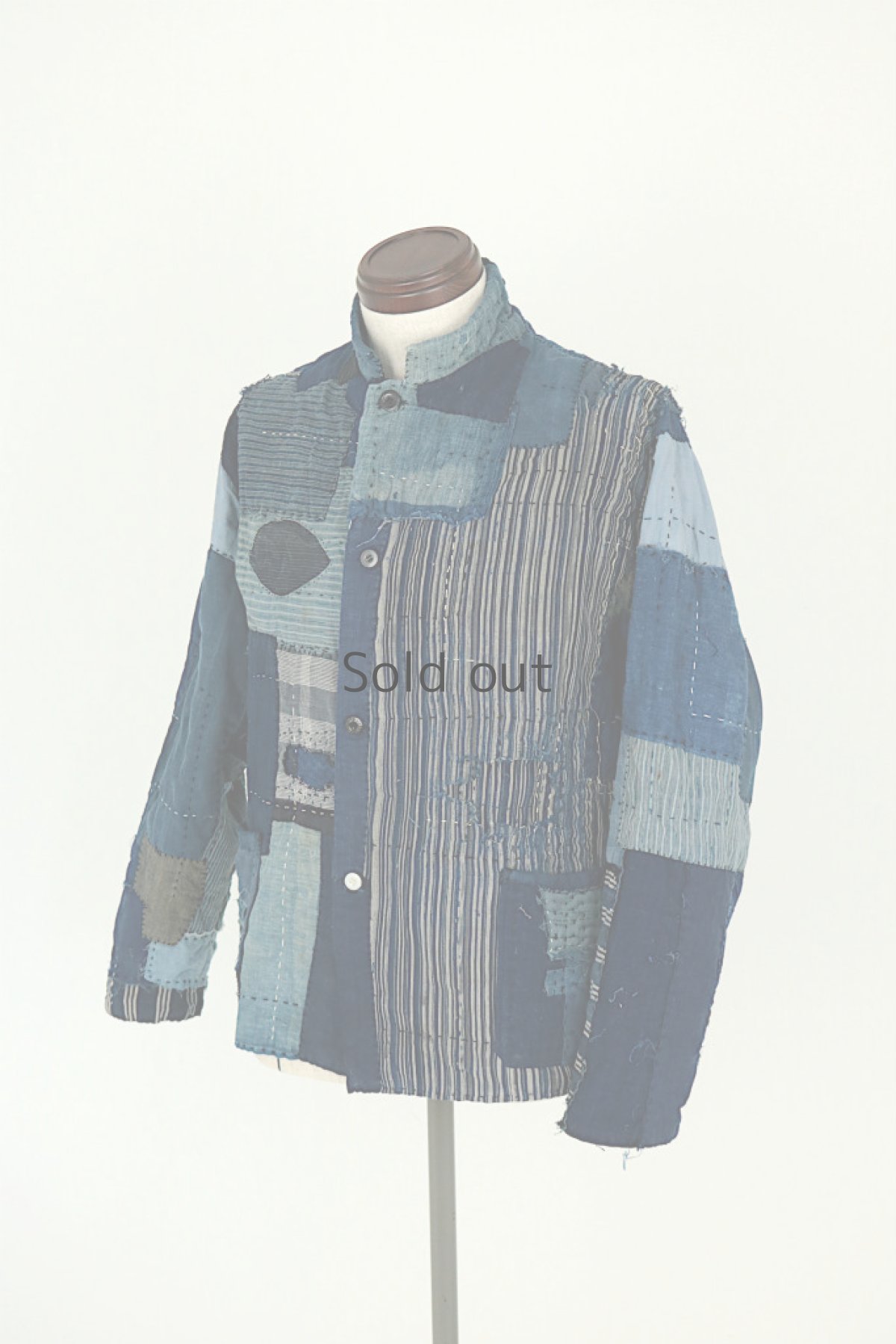 画像16: 【SUPER BORO BORO】襤褸古布　リメイク　スーパーボロボロジャケット(Part 2) (16)