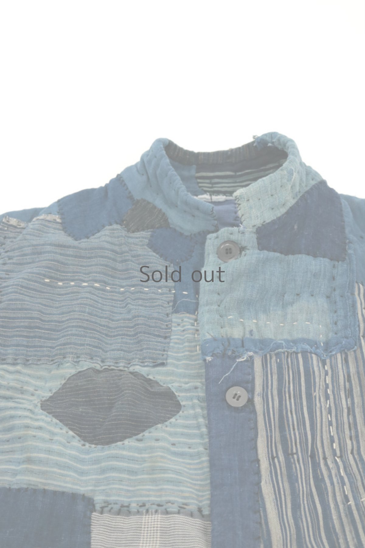 画像2: 【SUPER BORO BORO】襤褸古布　リメイク　スーパーボロボロジャケット(Part 2) (2)