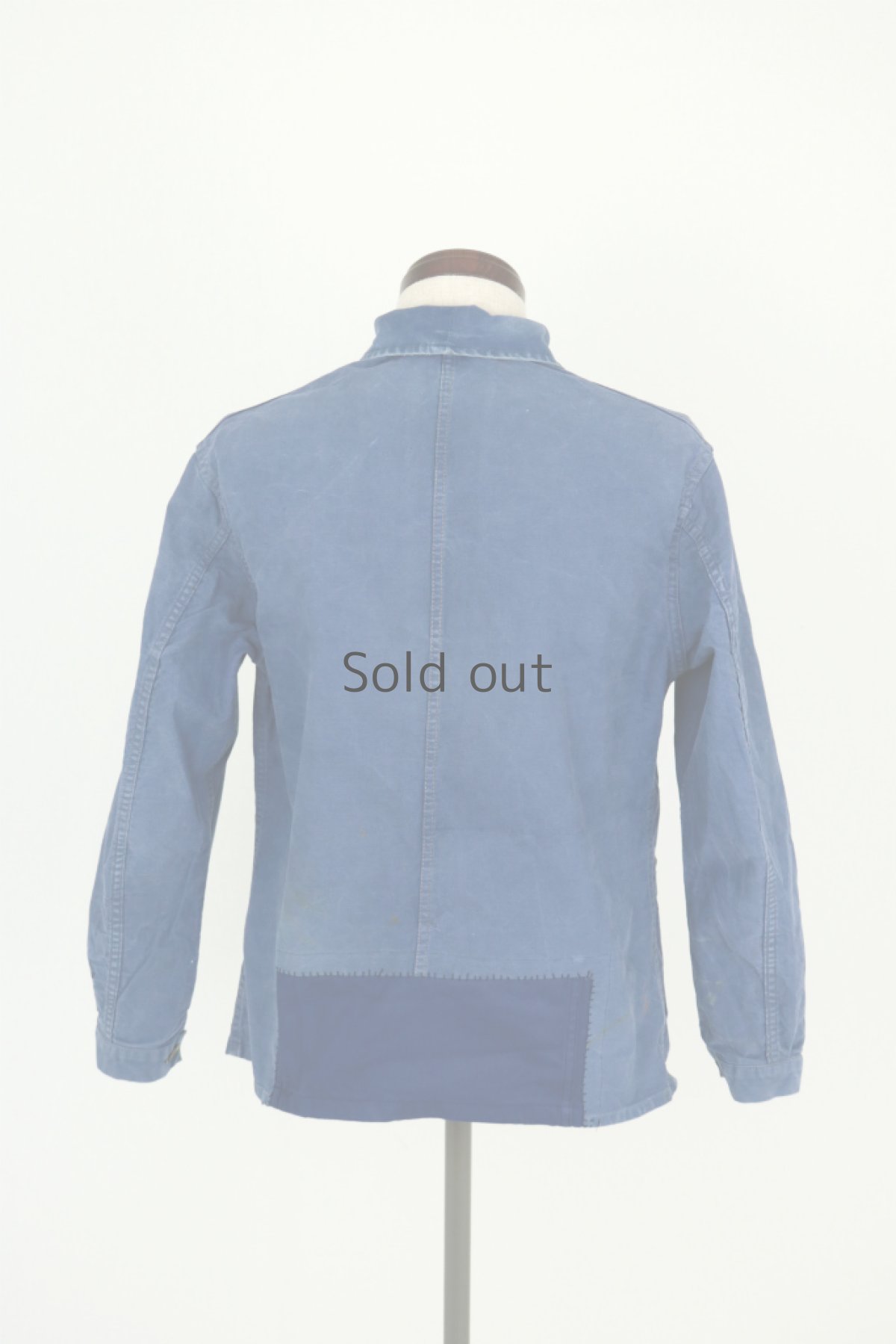 画像13: 【MITSUGU SASAKI】ビンテージリメイク　パッチワーク　コットンツイルワークジャケット (13)