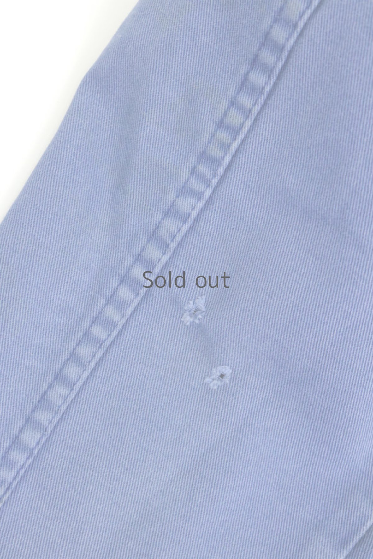 画像11: 【ドイツ】1970年代　ブルーコットン　ワークコート(チェンジボタン) (11)