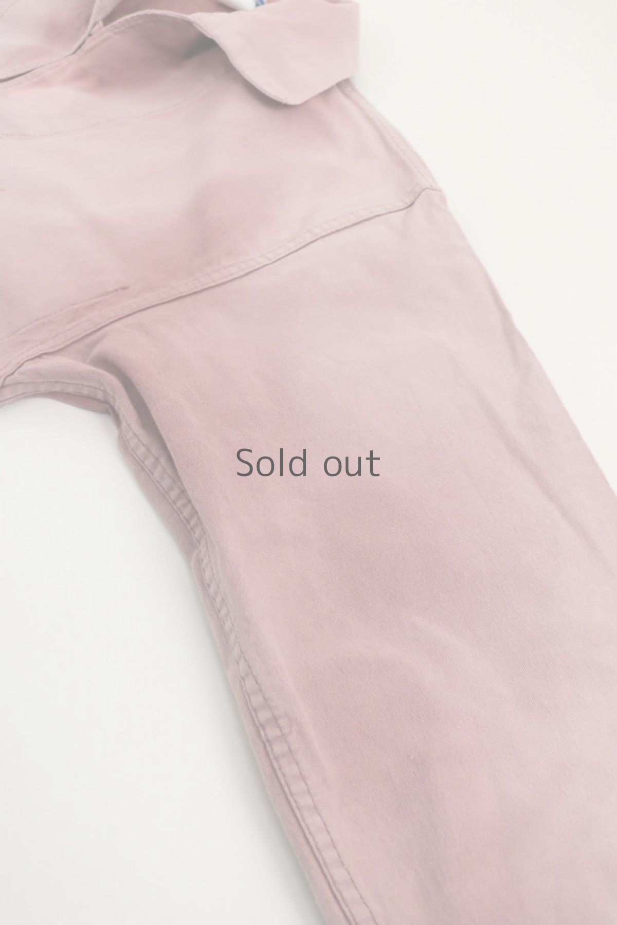 画像7: 【フランス】ビンテージ　セーラーワークシャツ（Le Glazik/サーモンピンク） (7)