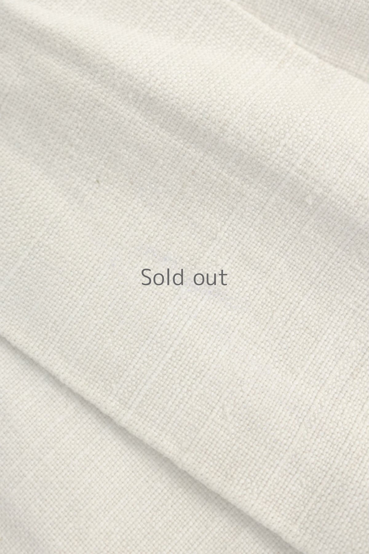 画像8: 【フランス】２０世紀初頭のアンティークリネン　スモックロングシャツ（白色） (8)