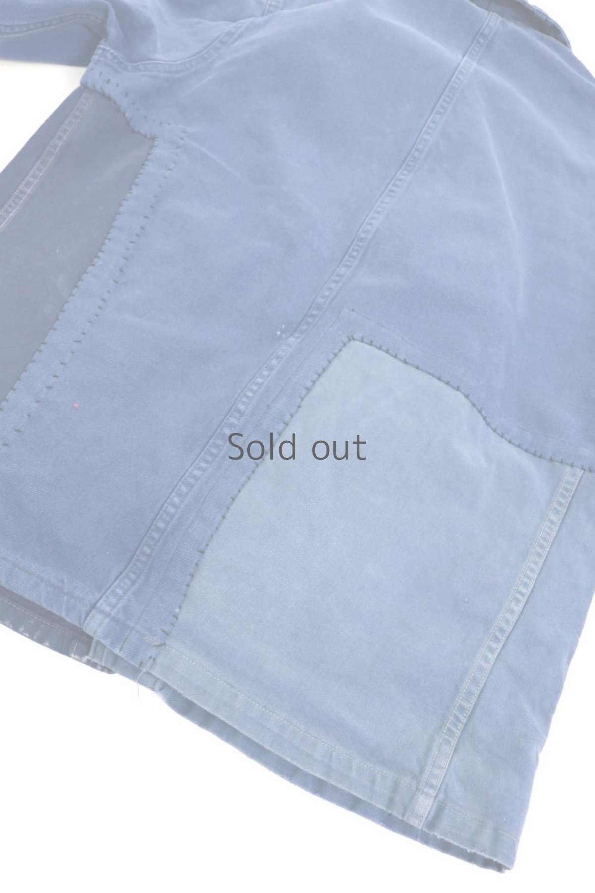 画像13: 【MITSUGU SASAKI】ビンテージリメイク　パッチワーク　コットンツイルワークジャケット (13)