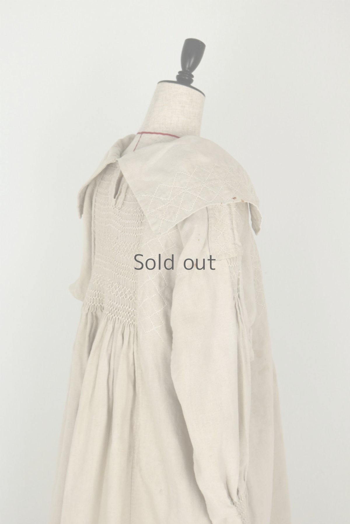 画像20: 【イギリス】アンティーク　１９世紀のファーマーズスモック（Smock frock） (20)