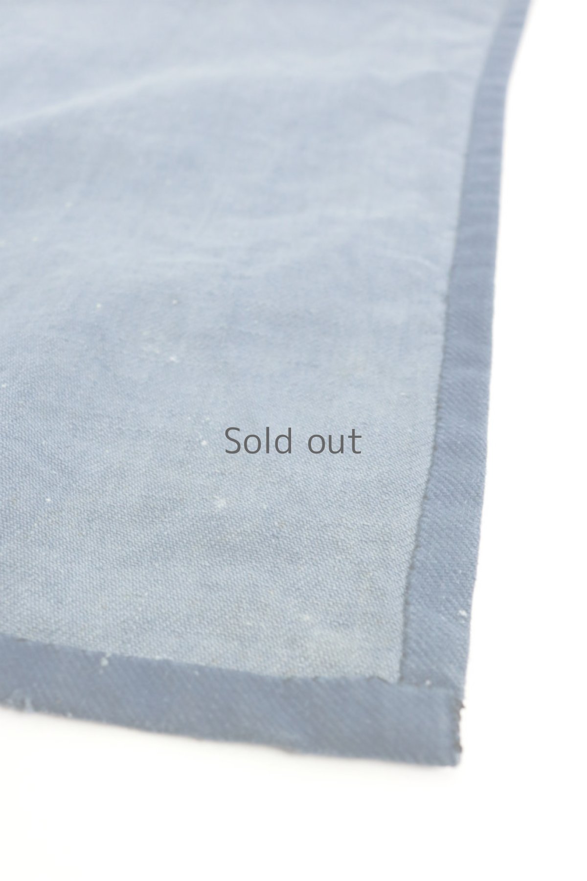 画像10: 【フランス】1950年代の手作りされたブルーワークエプロン (10)