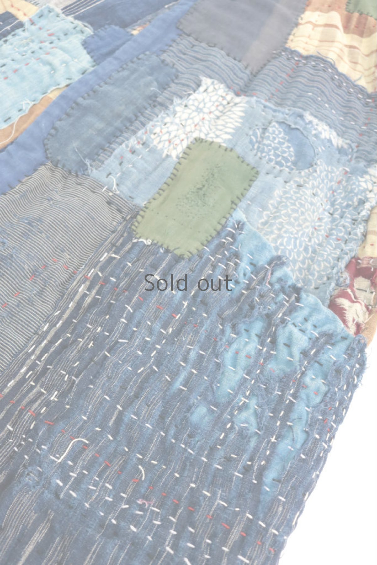 画像12: 【SUPER BORO BORO】襤褸古布　リメイク　スーパーボロボロコート(男女兼用） (12)