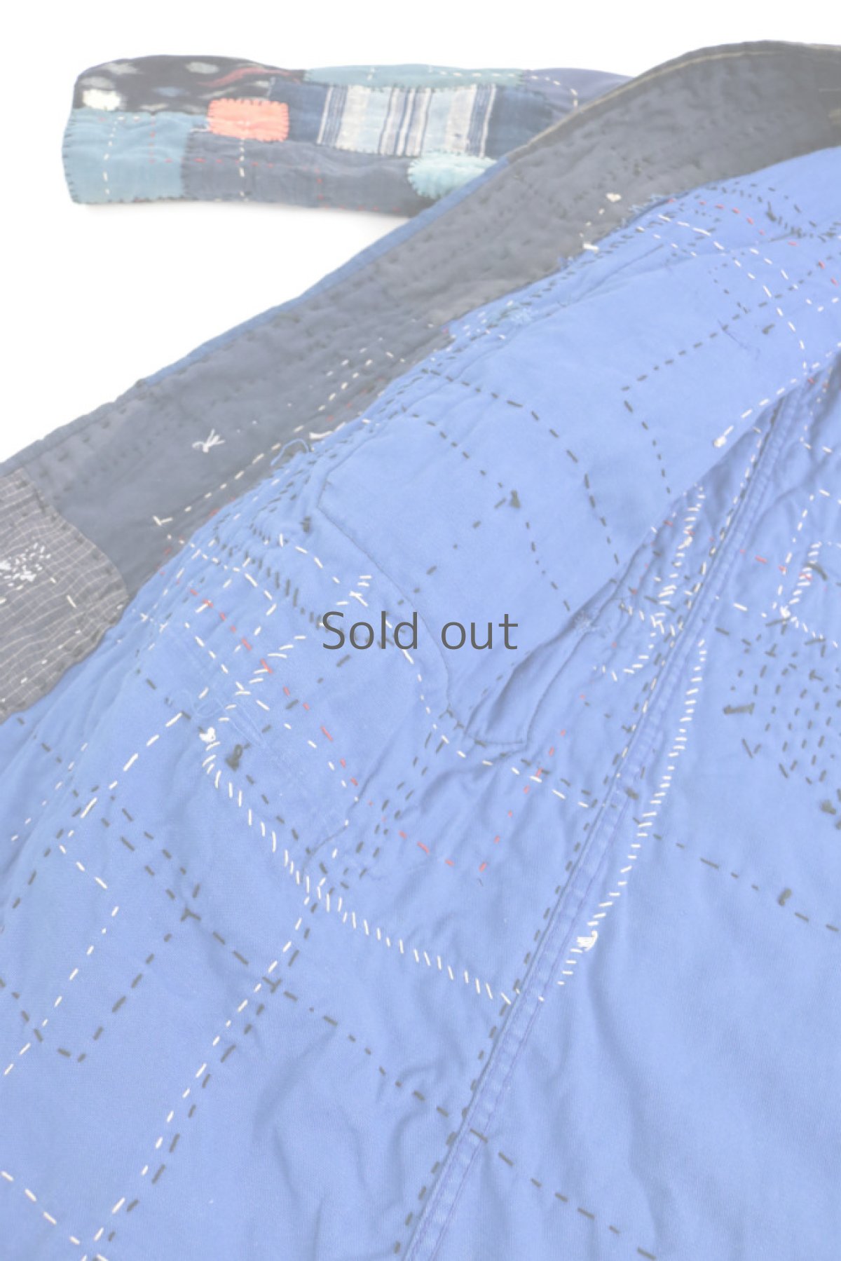 画像19: 【SUPER BORO BORO】襤褸古布　リメイク　スーパーボロボロコート(男女兼用） (19)