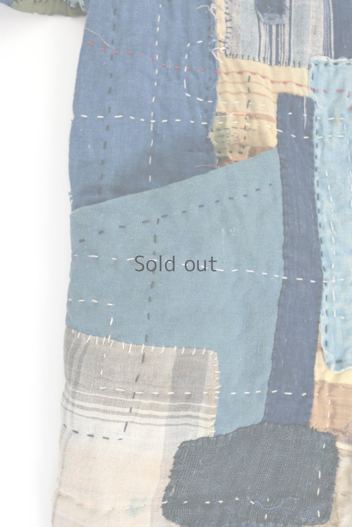 画像9: 【SUPER BORO BORO】襤褸古布　リメイク　スーパーボロボロコート(男女兼用） (9)