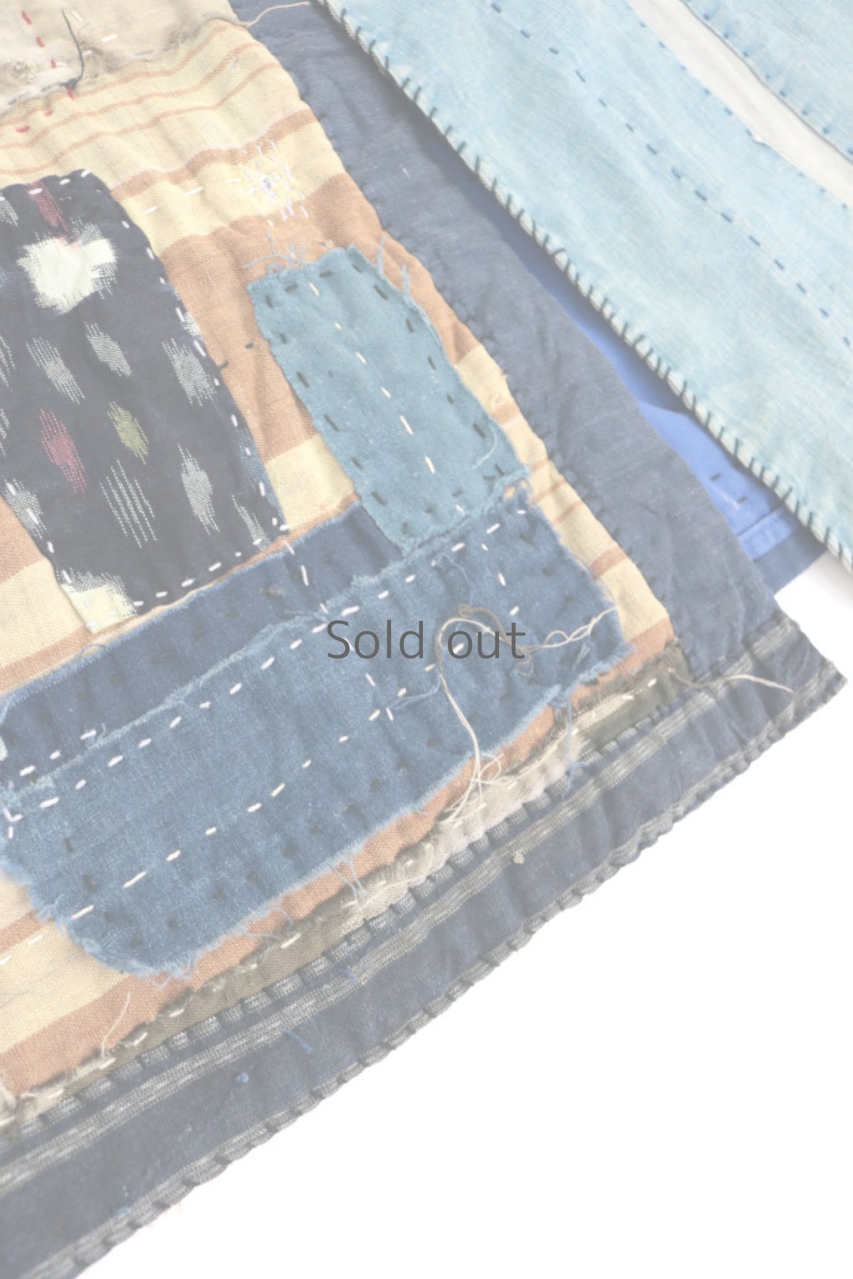 画像10: 【SUPER BORO BORO】襤褸古布　リメイク　スーパーボロボロコート(男女兼用） (10)