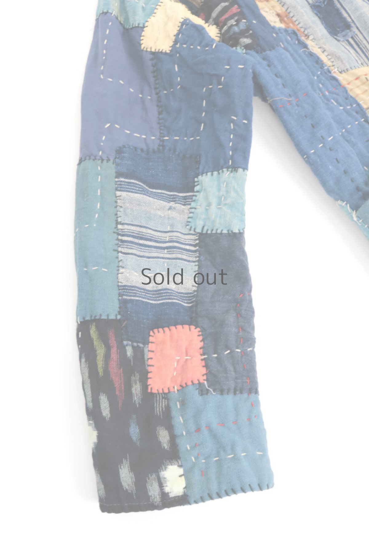 画像11: 【SUPER BORO BORO】襤褸古布　リメイク　スーパーボロボロコート(男女兼用） (11)