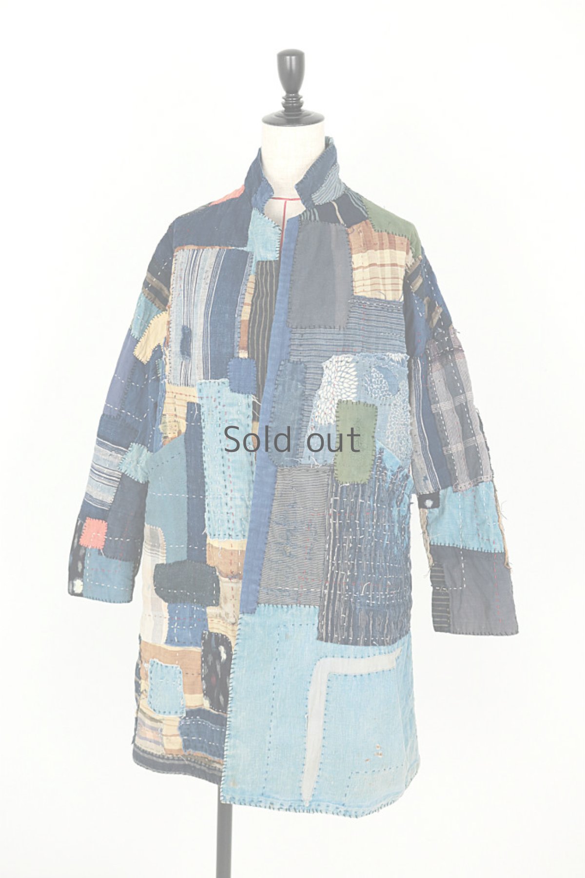 画像6: 【SUPER BORO BORO】襤褸古布　リメイク　スーパーボロボロコート(男女兼用） (6)