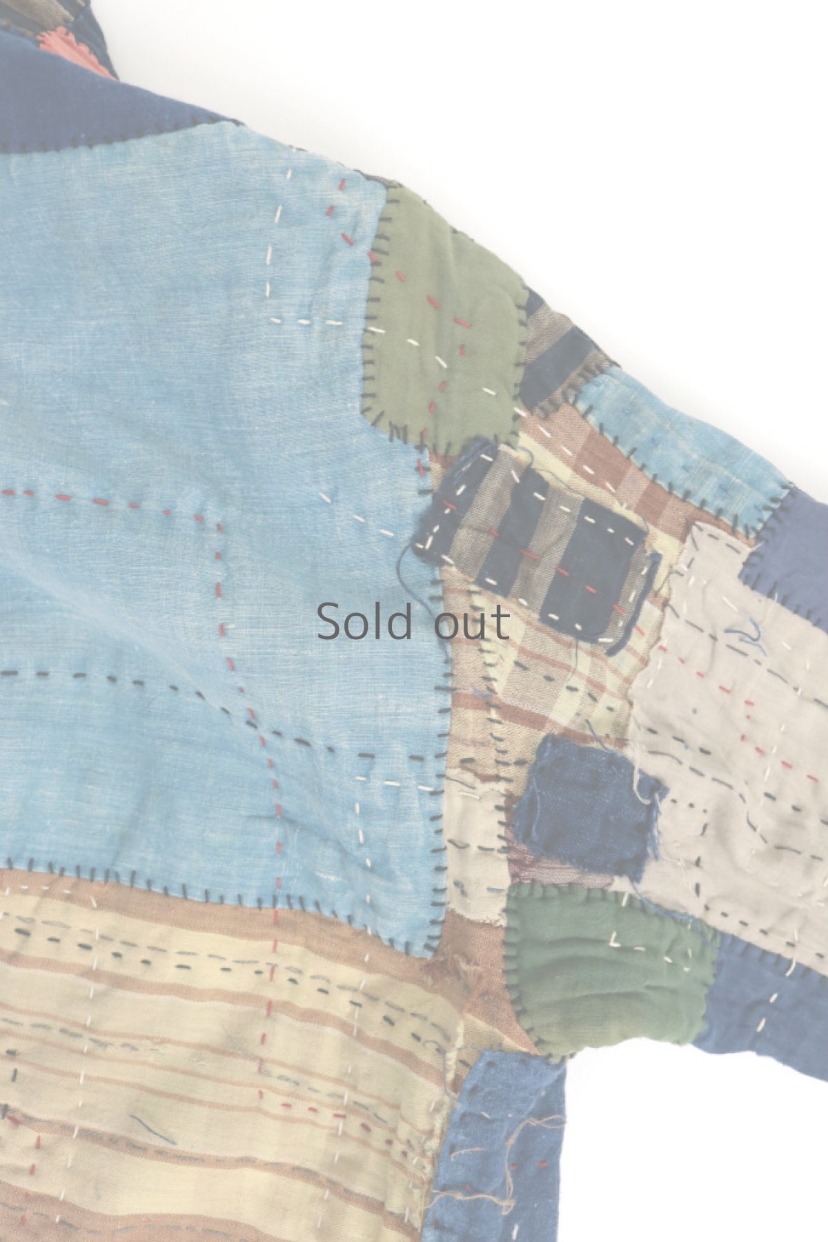 画像17: 【SUPER BORO BORO】襤褸古布　リメイク　スーパーボロボロコート(男女兼用） (17)