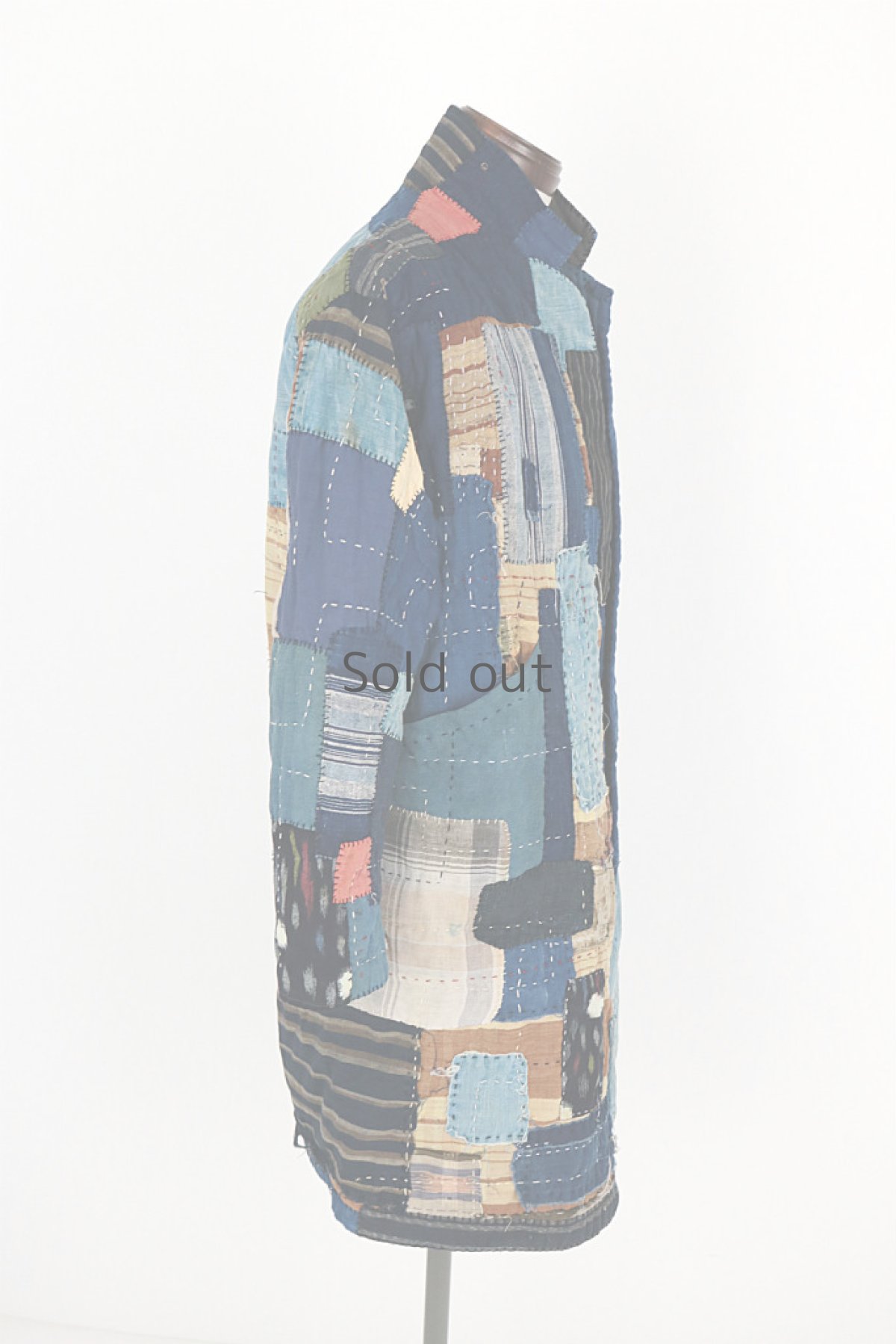 画像5: 【SUPER BORO BORO】襤褸古布　リメイク　スーパーボロボロコート(男女兼用） (5)