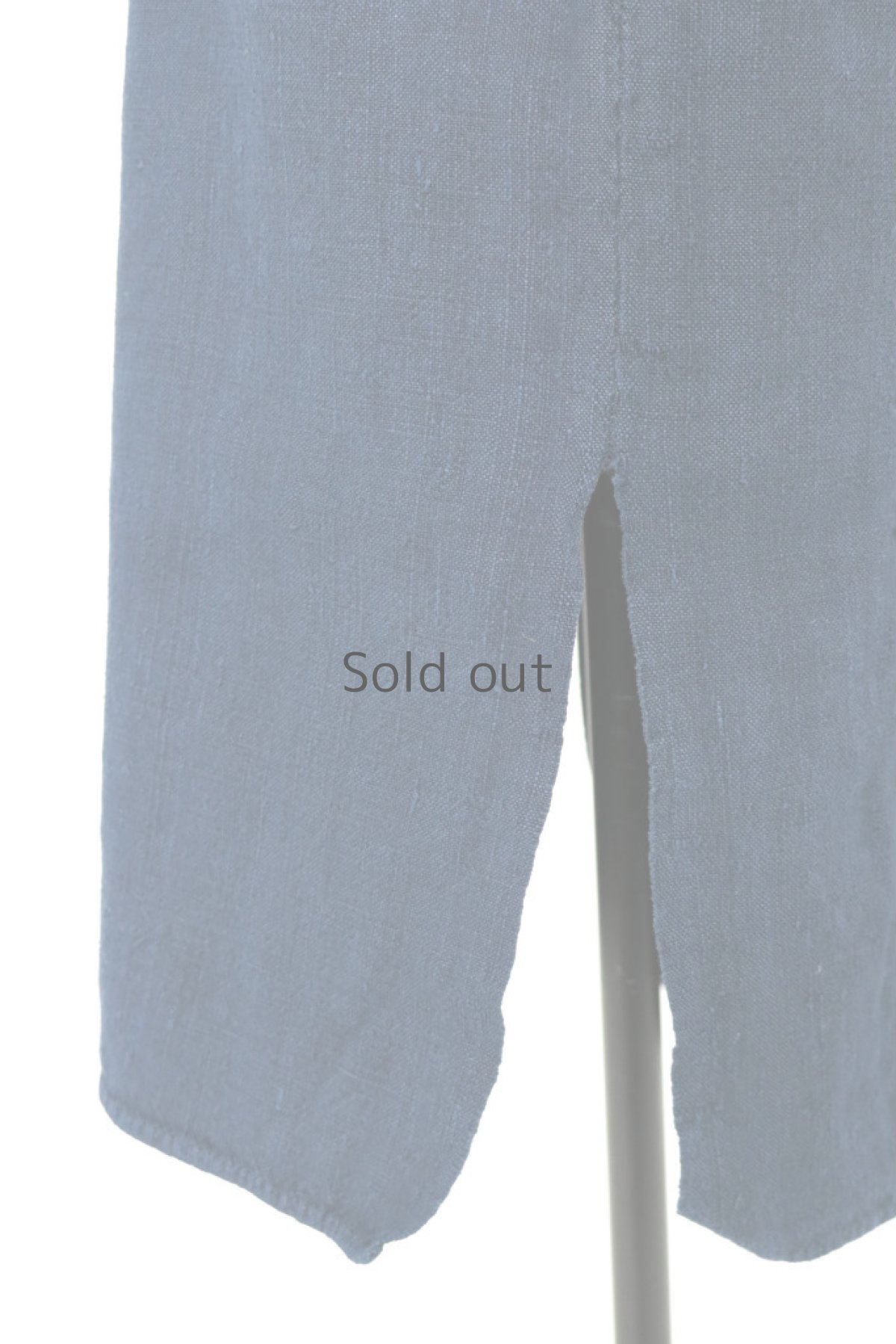 画像9: 【フランス】２０世紀初頭のアンティークリネン×染め　スモックロングシャツ（紺色） (9)