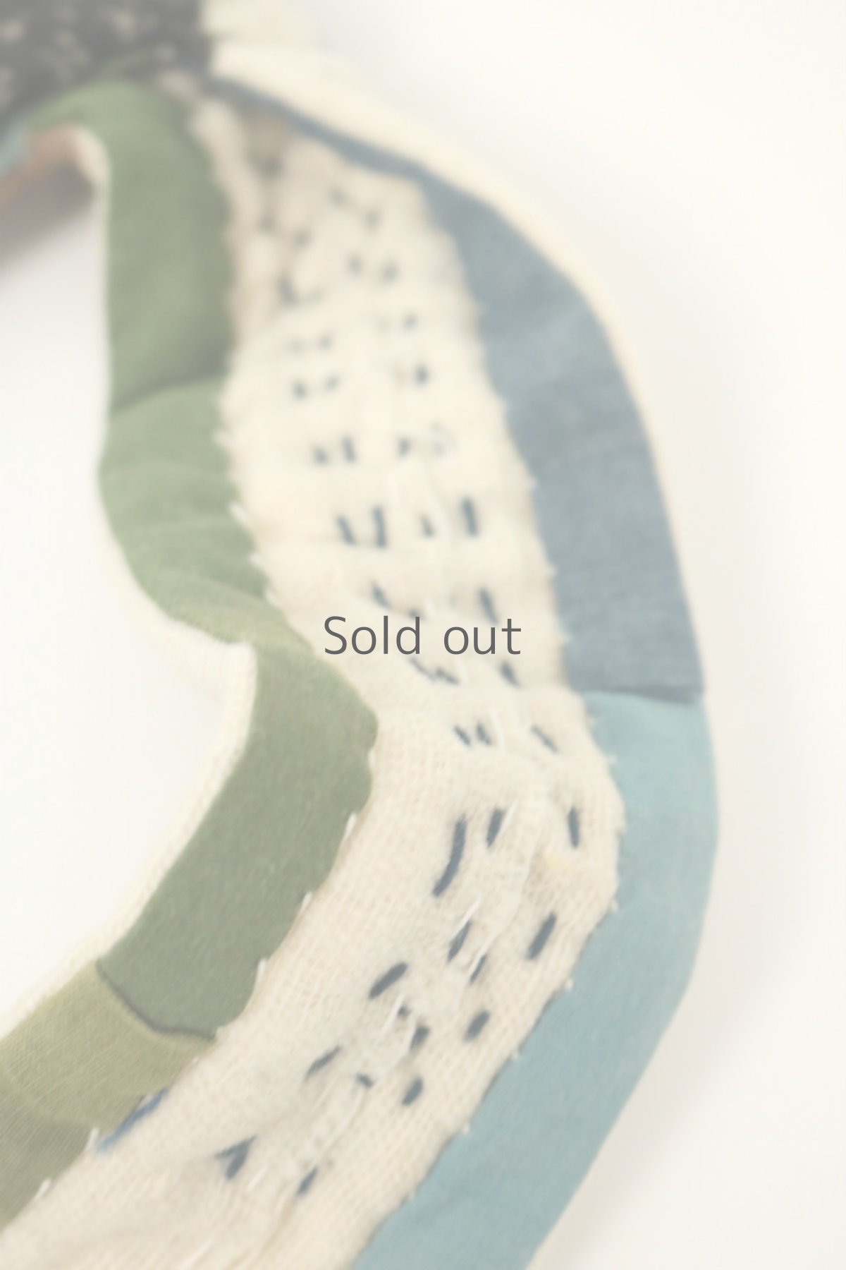 画像8: 【ササキチホ】柿渋古布　四角模様　手提げ　小さめのバッグ（柿渋染） (8)