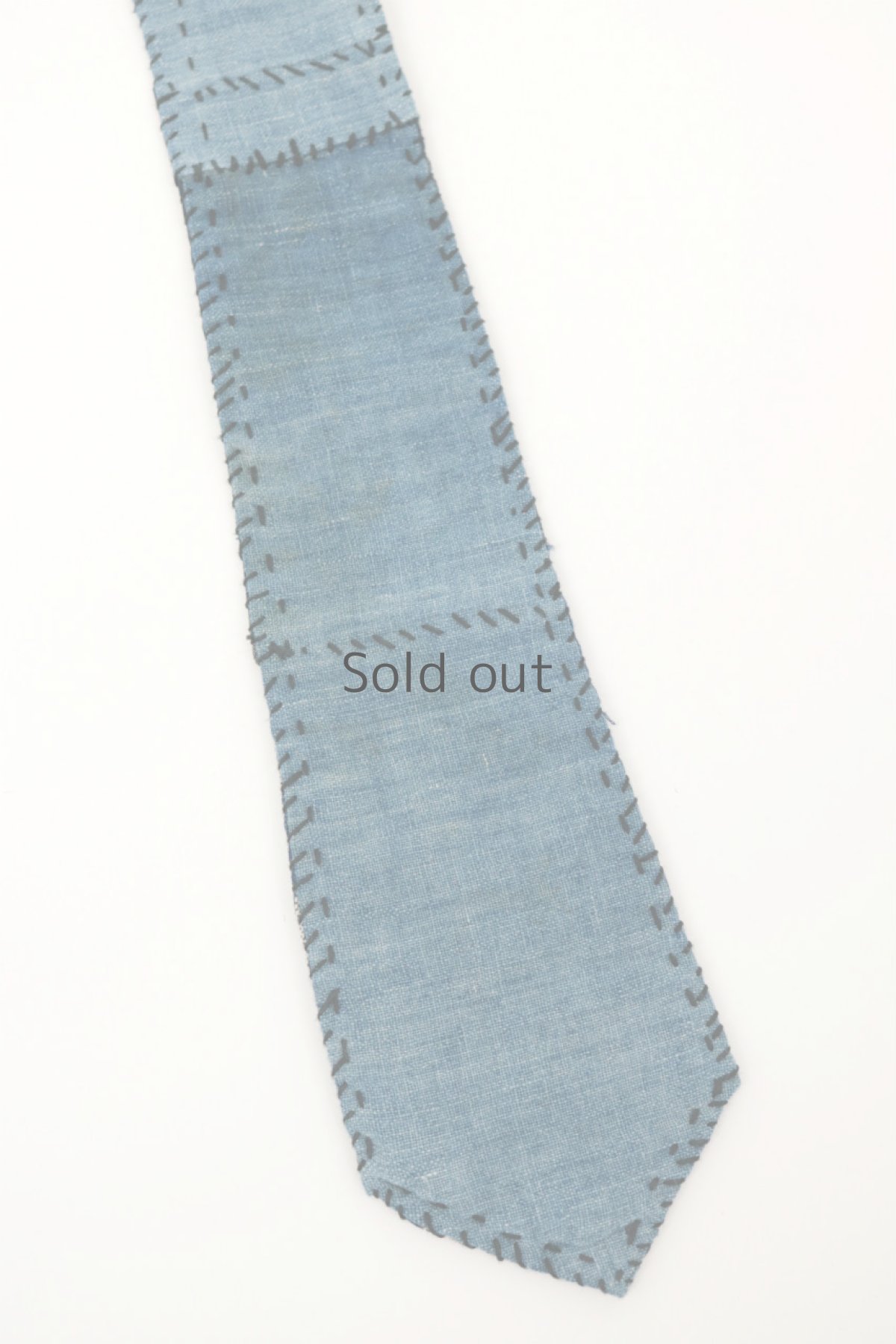 画像6: 【MITSUGU SASAKI】BORO古布　リバーシブル　ネクタイ (6)