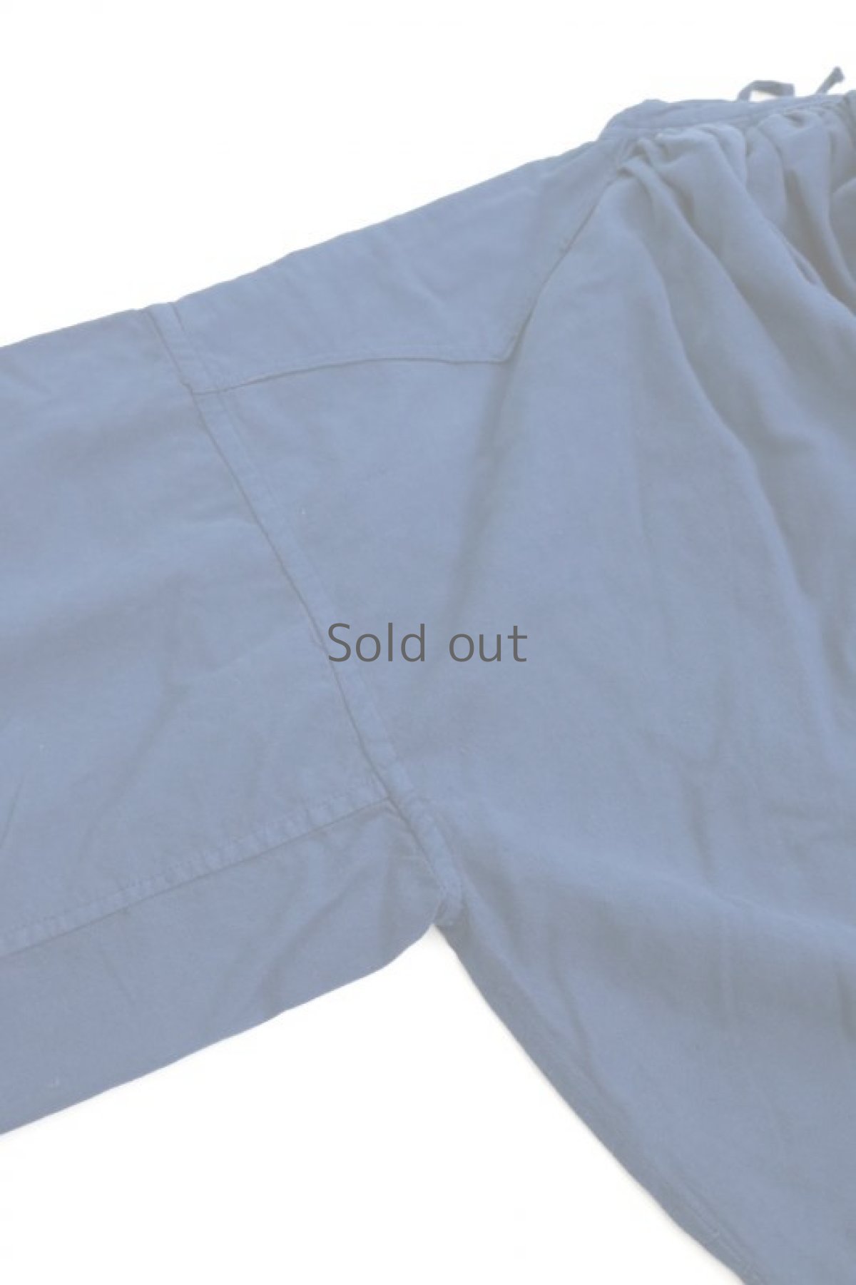 画像7: 【フランス】２０世紀中期の教会用ロングスモックドレス（後染め/紺色） (7)