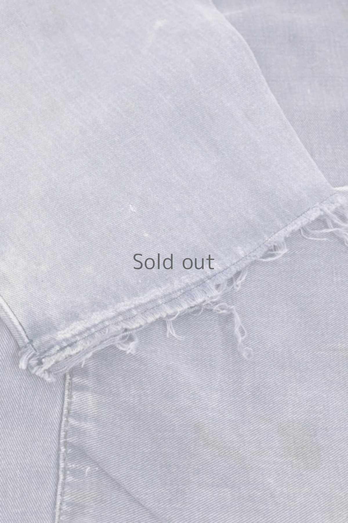 画像5: 【フランス】ビンテージ　セーラーワークシャツ（パッチポケット） (5)