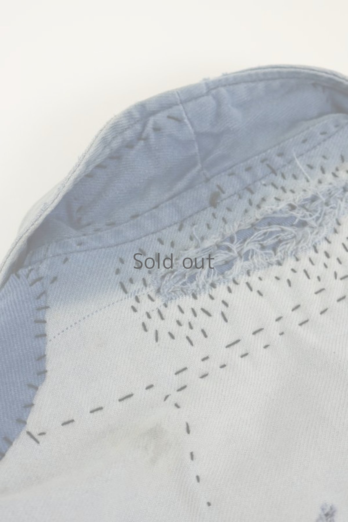 画像8: 【MITSUGU SASAKI】ビンテージリメイク　パッチワーク　コットンツイルワークジャケット（フランス） (8)