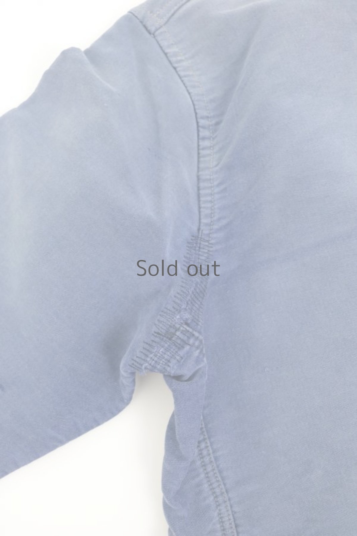 画像8: 【フランス】1960年代　ブルーモールスキンコットン　ワークジャケット（JURA-RHONE） (8)