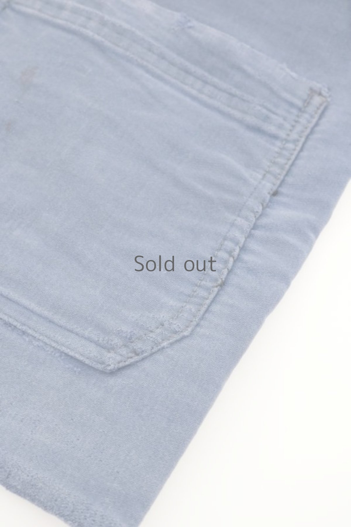 画像6: 【フランス】1960年代　ブルーモールスキンコットン　ワークジャケット（JURA-RHONE） (6)