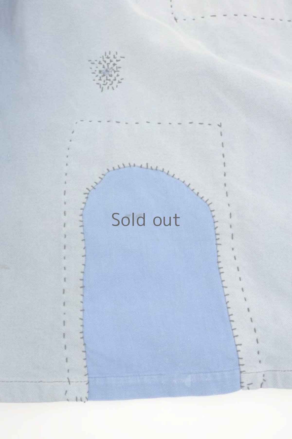 画像6: 【MITSUGU SASAKI】ビンテージリメイク　パッチワーク　コットンツイルワークジャケット（フランス） (6)