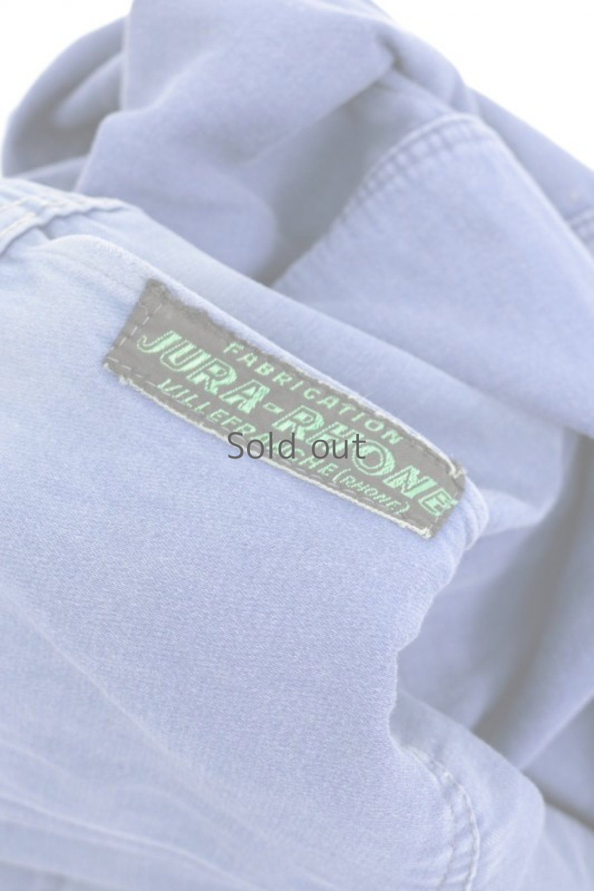 画像10: 【フランス】1960年代　ブルーモールスキンコットン　ワークジャケット（JURA-RHONE） (10)