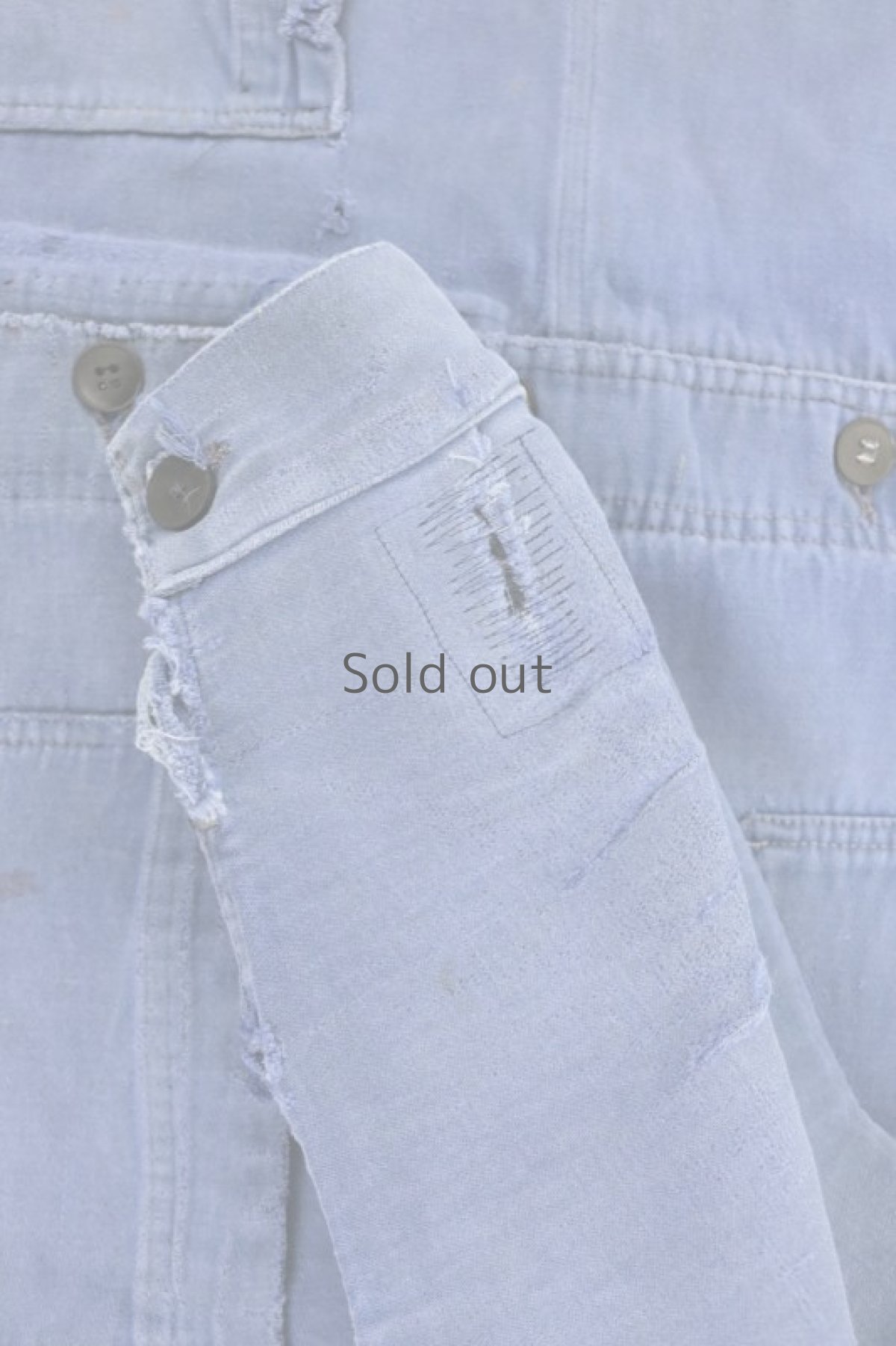 画像7: 【フランス】1960年代　ブルーモールスキンコットン　ワークジャケット（JURA-RHONE） (7)