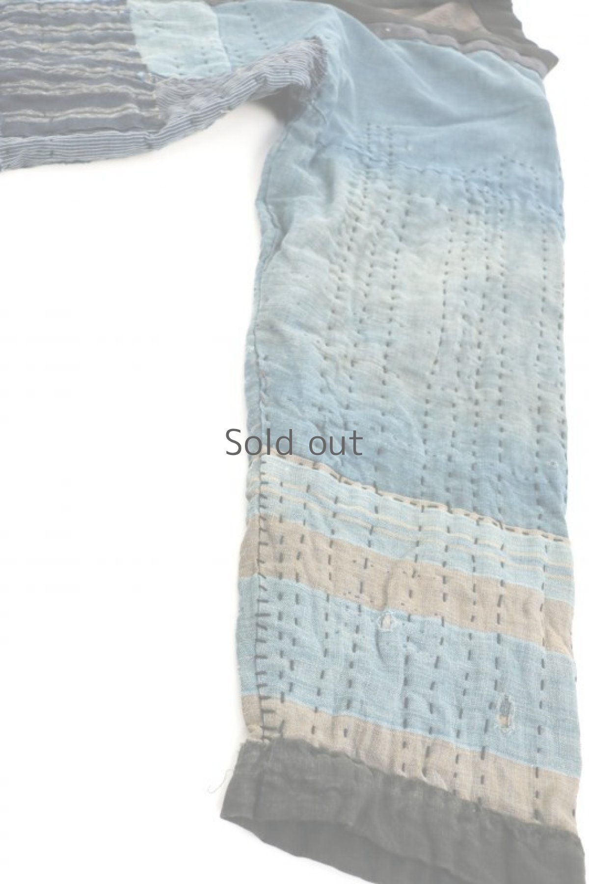 画像6: 【MITSUGU SASAKI】BORO古布　刺し子NORAGIコート (6)